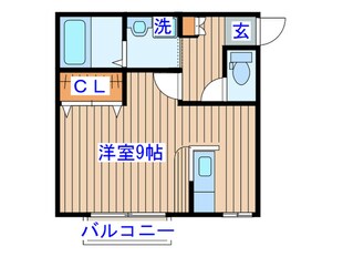 メゾネットＫの物件間取画像